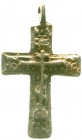 Russland
Peter I. der Große, 1689-1725
Russisch-orthodoxes Bronze-Pilgerkreuz um 1700. 46 X 27 mm.
sehr schön
Solche Kreuze waren in Zentralrussla...