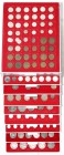Russland
Lots
Schöne Sammlung von 454 Münzen von 1/4 Kopeke bis 50 Kopeken ab ca. 1730 bis in die UDSSR. Dabei viel Silber und auch bessere Jahre un...