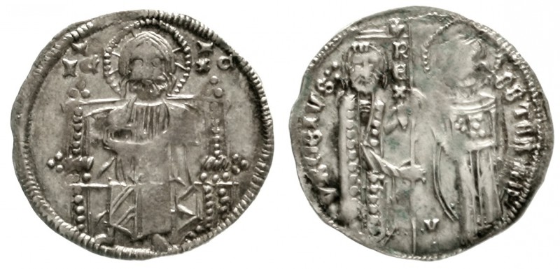 Serbien
Stefan Uros II. Milutiu, 1282-1321
Grosso nach venezianischem Vorbild....