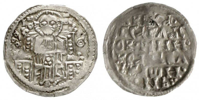 Serbien
Nicola Altomanevic 1363-1373
Denar o.J. Thronender Christus/6 Zeilen....