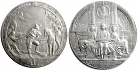 Vereinigte Staaten von Amerika
Unabhängigkeit, seit 1776
Sterlingsilber-Medaille 1909, von Fuchs. Auf die 300-Jahrfeier der Entdeckung des Hudson-Ri...