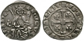 Zypern
Hugo IV., 1324-1359
Gigliato o.J. Nikosia. sehr schön, schöne Patina