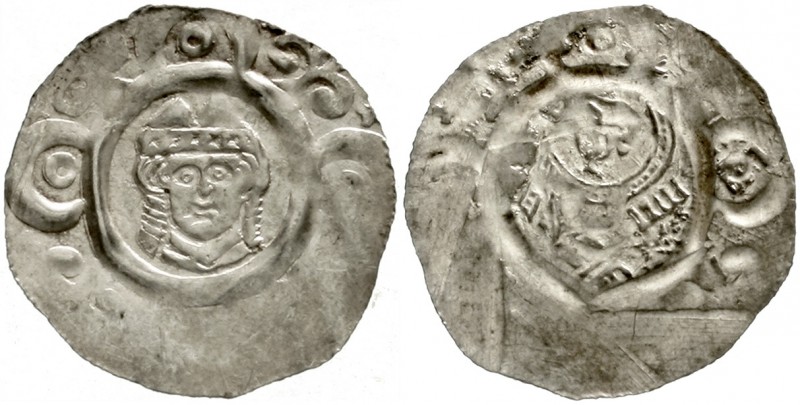 Augsburg-Bistum
Udalschalk von Eschenlohe, 1184-1202
Dünnpfennig o.J. Mithrier...