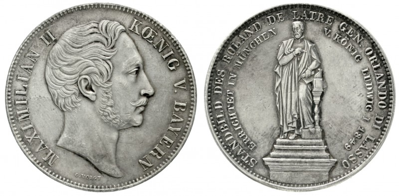 Bayern
Maximilian II. Joseph, 1848-1864
Geschichtsdoppeltaler 1849, Standbild ...