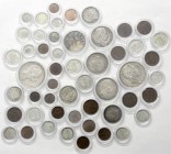 Bayern
Lots
Schöne Sammlung von 51 versch. Münzen der Schwalbachzeit in meist hübschen Erhaltungen. Vom Heller bis zum Doppelgulden. Vom Sammler wur...