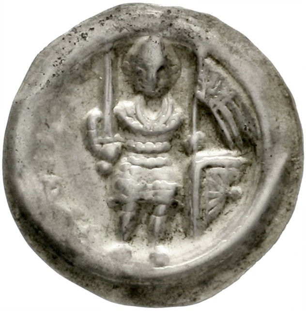 Brandenburg/Preußen
Otto II., 1184-1205
Brakteat o.J. OTO MARI. Markgraf mit S...