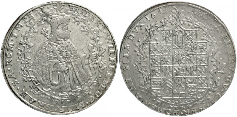 Brandenburg/Preußen
Friedrich Wilhelm, 1640-1688
Taler 1641 LM (Münzm. Liboriu...