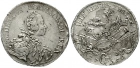 Brandenburg/Preußen
Friedrich II., 1740-1786
Taler 1750 B, Breslau. sehr schön/vorzüglich, kl. Schrötlingsfehler