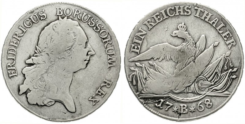 Brandenburg/Preußen
Friedrich II., 1740-1786
Taler 1768 B, Breslau.
schön/seh...