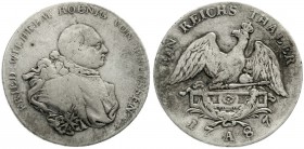 Brandenburg/Preußen
Friedrich Wilhelm II., 1786-1797
Taler 1787 A, Berlin.
schön/sehr schön