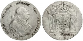 Brandenburg/Preußen
Friedrich Wilhelm II., 1786-1797
Reichstaler 1791 A, Berlin. vorzüglich, winz. Schrötlingsfehler am Rand