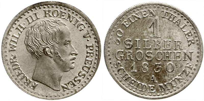 Brandenburg/Preußen
Friedrich Wilhelm III., 1797-1840
Silbergroschen 1830 A. f...