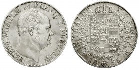 Brandenburg/Preußen
Friedrich Wilhelm IV., 1840-1861
Taler 1855 A. vorzüglich