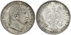 Brandenburg/Preußen
Wilhelm I., 1861-1888
Siegestaler 1866 A, Berlin. Polierte Platte, schöne Patina, Prachtexemplar, selten