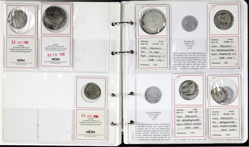 Brandenburg/Preußen
Lots
MDM-Sammlung im Vordruckalbum mit 20 verschiedenen Si...