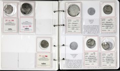 Brandenburg/Preußen
Lots
MDM-Sammlung im Vordruckalbum mit 20 verschiedenen Silbermünzen aus 1680 bis 1818. Dabei 7 Taler, u.a. 1751 B, 1785 A, Ster...