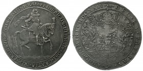 Braunschweig-Wolfenbüttel
Friedrich Ulrich, 1613-1634
Löser zu 3 Reichstalern 1624 HS, Goslar. Ohne Wertpunze. Der Herzog mit Komandostab zu Pferd r...