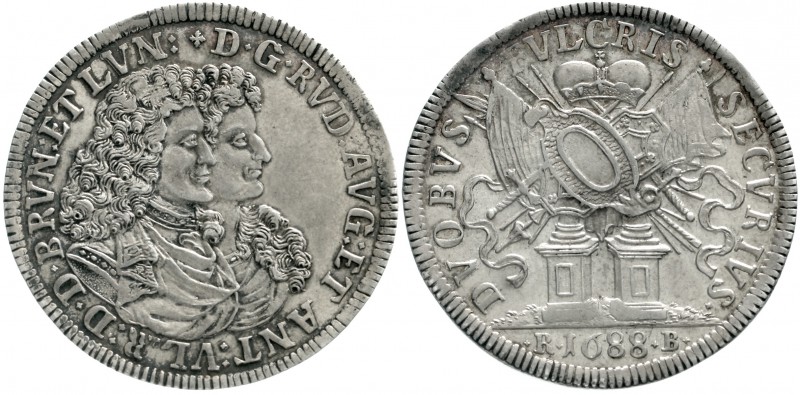 Braunschweig-Wolfenbüttel
Rudolf August und Anton Ulrich, 1685-1704
Eintrachts...