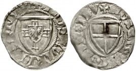 Deutscher Orden
Ulrich von Jungingen, 1407-1410
Schilling o.J. sehr schön/vorzüglich