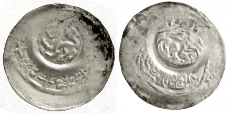 Eger-königl. Mzst
Friedrich II., 1212-1250
Pfennig o.J. Löwe links im Wulstrei...