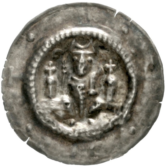 Fulda-Abtei
Berthold IV., 1274-1286
Brakteat o.J. Abt mit Krummstab und Buch s...