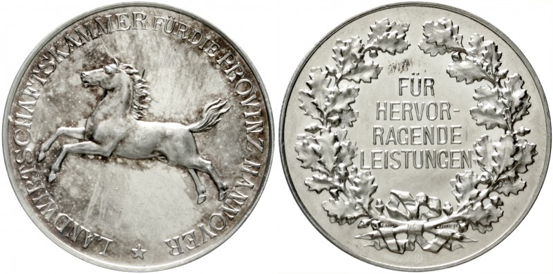 Hannover-Stadt
Silber-Prämienmedaille o.J. der Landwirtschaftskammer f.d. Provi...