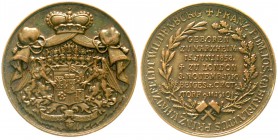 Hatzfeld-Wildenburg-Krottorf-Gleichen
Hermann von Hatzfeldt und Trachtenberg, 1848-1933
Bronzemedaille 1910 auf seine Beisetzung. 28,5 mm.
vorzügli...