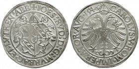 Murbach und Lüders
Johann Rudolf Stör von Störenberg, 1542-1570
Taler 1546, St. Amarin. vorzüglich, leichte Prägeschwäche, sehr selten