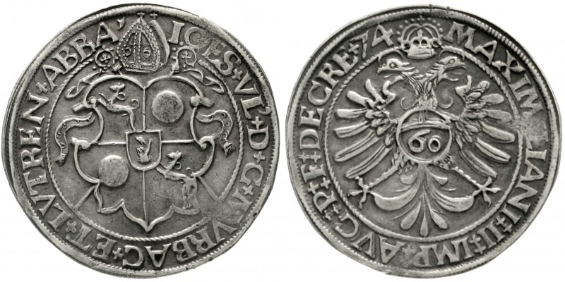 Murbach und Lüders
Johann Ulrich von Raitenau, 1570-1587
Guldentaler o.J. St. ...