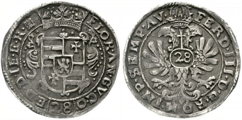 Oldenburg
Gulden zu 28 Stüber o.J. mit Titel Ferd. III.
sehr schön/vorzüglich,...