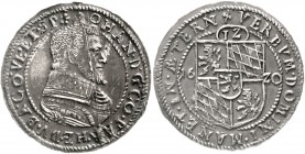 Pfalz-Zweibrücken-Veldenz
Johann II., 1604-1635
Kipper 12 Kreuzer 1620, Zweibrücken. fast vorzüglich, kl. Stempelriss, dunkle Patina