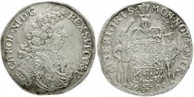 Pommern-unter schwedischer Besetzung
Karl XI., 1660-1697
2/3 Taler 1695 ILA. gutes sehr schön, selten