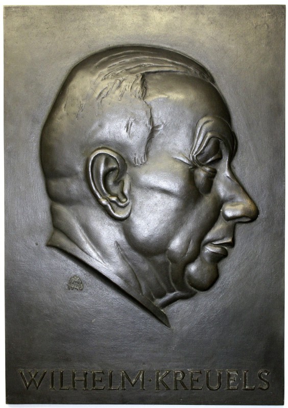 Ravensberg
Varia
Große, einseitige Bronzegußplakette 1943 von Albert Mazotti, ...