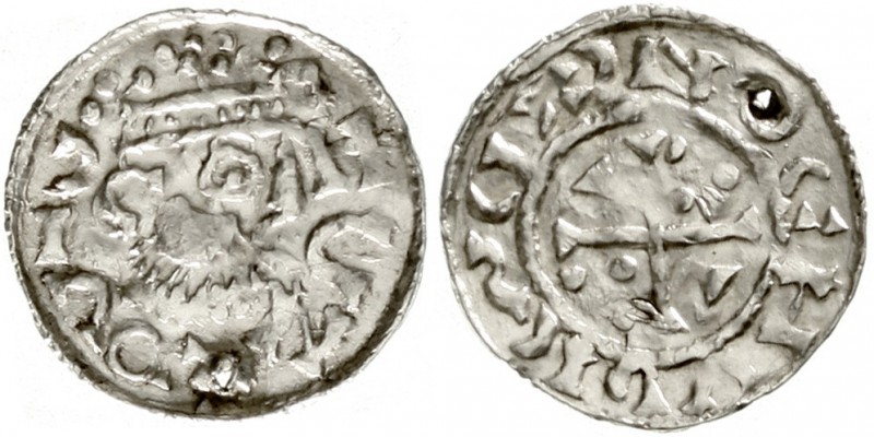 Regensburg-königliche Münzstätte
Heinrich III. als Kaiser 1046-1056
Pfennig o....