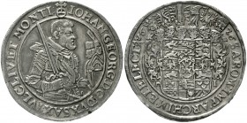 Sachsen-Albertinische Linie
Johann Georg I., 1615-1656
Reichstaler 1626. sehr schön, Henkelspur, Schrötlingsfehler am Rand