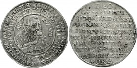 Sachsen-Albertinische Linie
Johann Georg I., 1615-1656
Reichstaler 1656, Dresden. Auf seinen Tod. Mit Mmz. Eichel.
sehr schön/vorzüglich