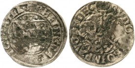 Salm-Dhaun
Wolfgang Friedrich unter Vormundschaft s. Mutter, 1606-1617
3 Kreuzer 1607. Mit "(Mmz. Doppelkreuz) RHEINGRAF.DAVN.CVRATEL". 1,68 g.
sch...