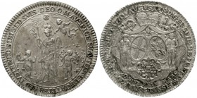 Speyer-Bistum
Damian August von Limburg-Styrum, 1770-1797
1/2 Taler 1770, Mannheim. 13,85 g.
fast vorzüglich