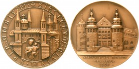 Speyer-Stadt
Bronzemedaille 1909 a.d. Historische Museum der Pfalz. Museum/Stadtsiegel. 60 mm.
vorzüglich