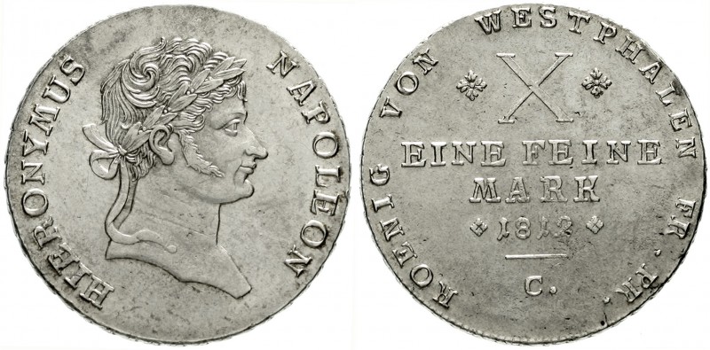 Westfalen, Königreich
Hieronymus Napoleon, 1807-1813
Konventionstaler 1812 C. ...