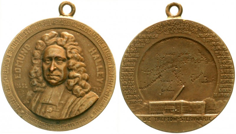 Astrologie und Astronomie
Deutschland
Tragb. Bronzemedaille 1910 v. S. Torff. ...