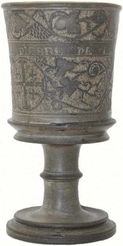 Judaica
Andenkenbecher vom toten Meer, Ton, um 1920, gefertigt für französische...
