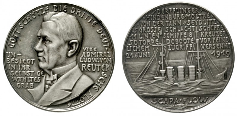 Münchner Medailleure
Karl Goetz
Silbermedaille o.J. (1939) auf Günter Prien un...