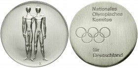 Olympische Spiele
Olympische Spiele in München 1972
Ehrenmedaille (Weißmetall) o.J. (1972) v. G. Marcks d. Nat. Olymp. Komitees. Castor & Pullux. / ...