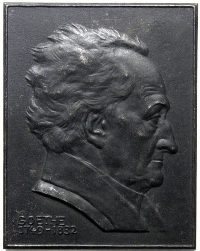 Personenmedaillen
Goethe, Johann Wolfgang von *1749 Frankfurt, +1832
Einseitig...