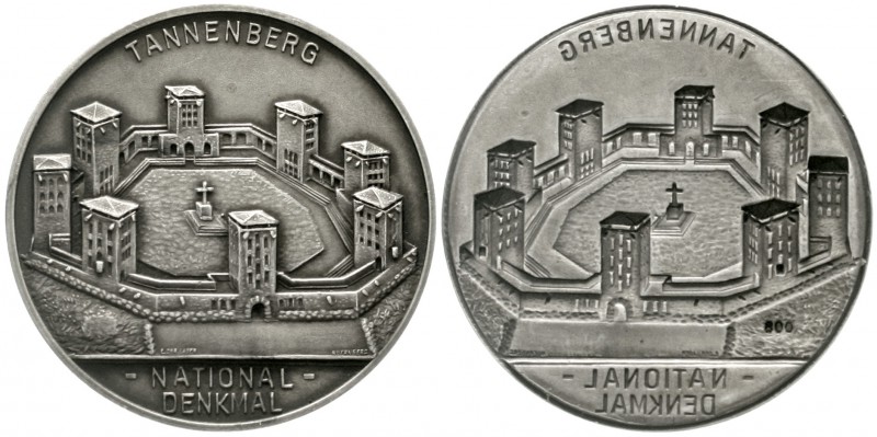 Schützenmedaillen
Tannenberg
Einseitige Silbermedaille o.J. von Lauer. Tannenb...