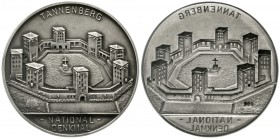 Schützenmedaillen
Tannenberg
Einseitige Silbermedaille o.J. von Lauer. Tannenberg-Nationaldenkmal. Abschlag der Medaille 1927 auf das 8. Tannenberg-...