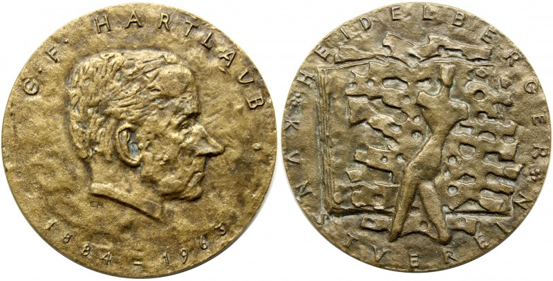 Universitäten und Schulen
Heidelberg
Bronzegussmedaille 1963 v. E.H. a.d. Tod ...
