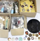 Zusammenstellungen und Lots
Riesiger Posten Medaillen, Plaketten, Abzeichen, etc. Über 600 Objekte verschiedenster Thematik. Bitte besichtigen.
unte...