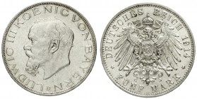 Bayern
Ludwig III., 1913-1918
5 Mark 1914 D. vorzüglich/Stempelglanz